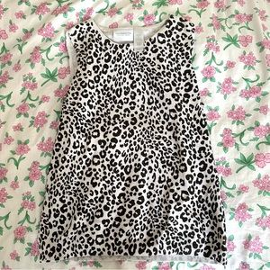 Liz Claiborne Cheetah-Print Sweater Vest Size - Petite Small